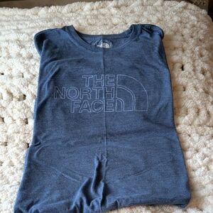 The North Face Heather Blue Short Sleeve Tee